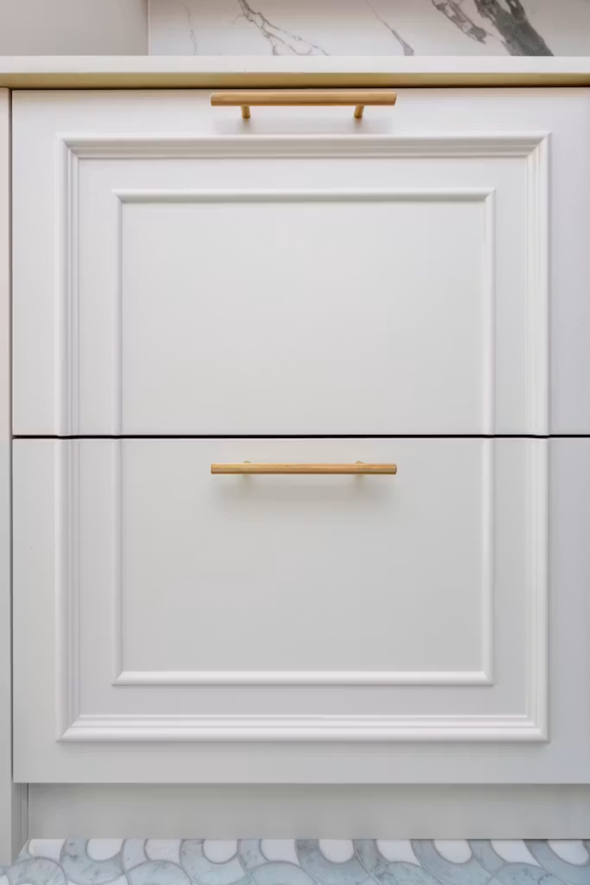 Gloucester Walk — bespoke drawer detail
