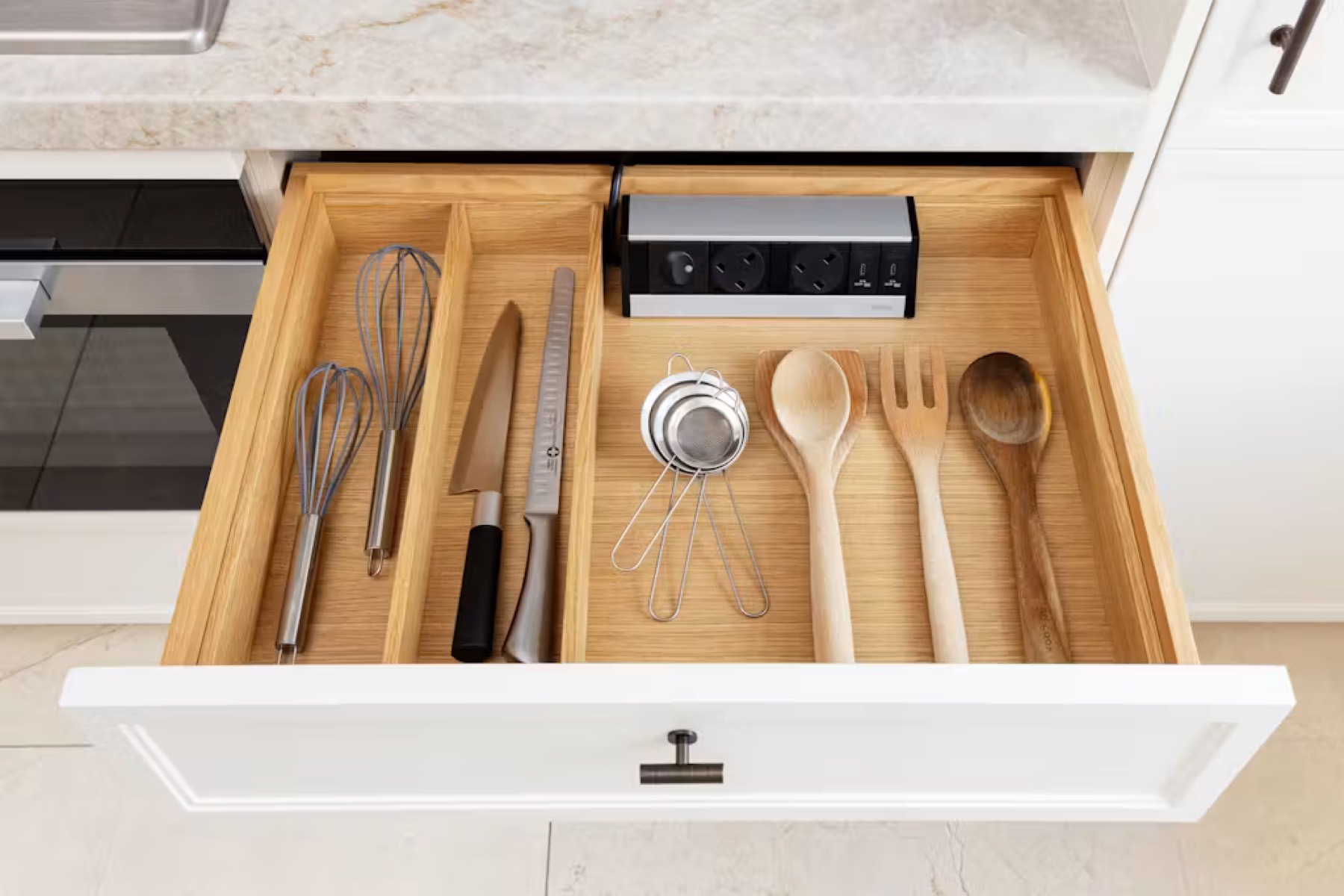 Split Pines — bespoke drawer interior