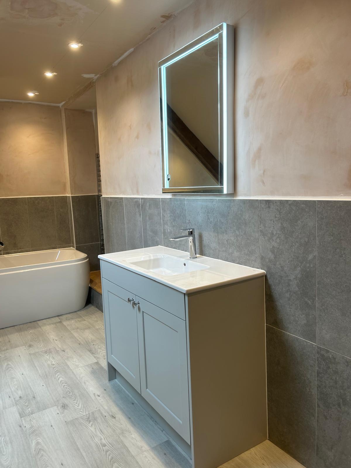 Bespoke bathroom by Rudd Bespoke Joinery