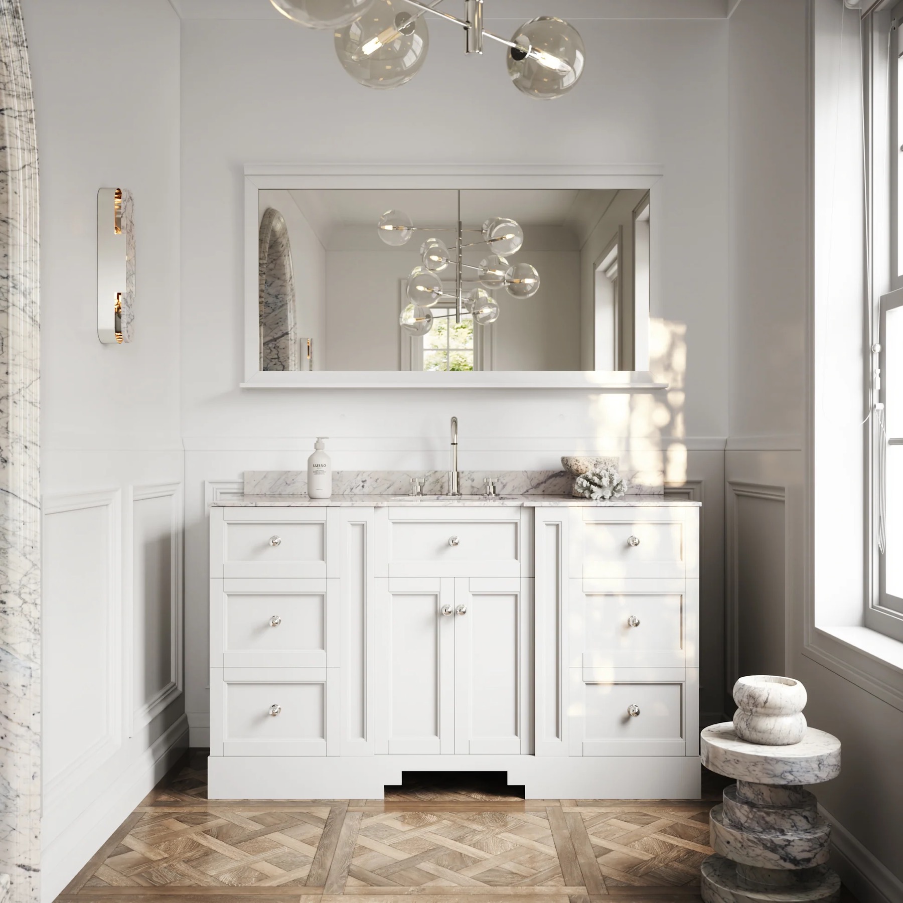 Premium bathroom fit-out by Rudd Bespoke Joinery