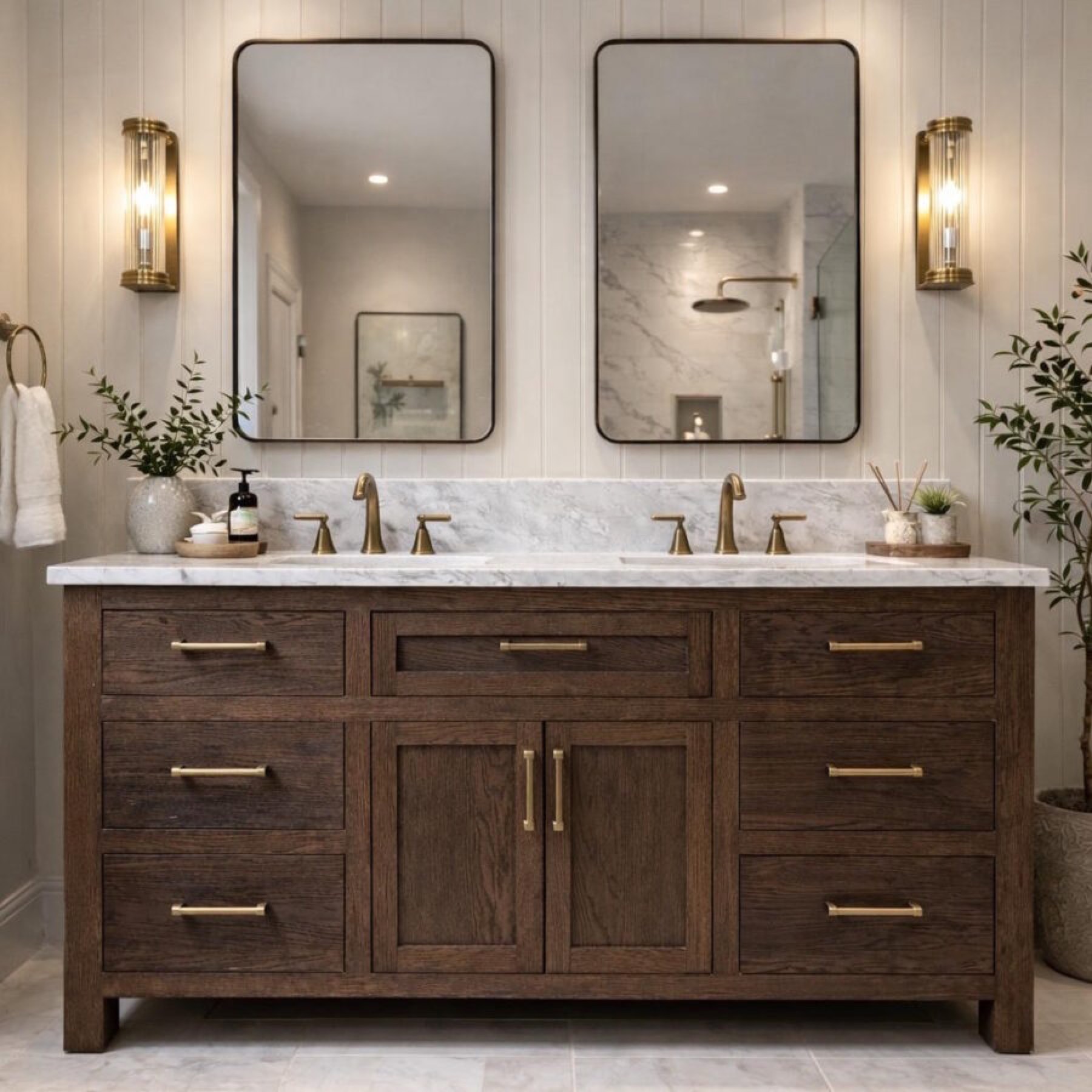 Bespoke vanity unit